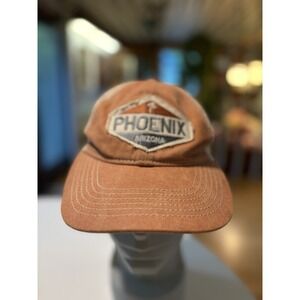 Blue‎ 84 Phoenix Arizona Trucker Hat Mesh Snapback Cap Rust Orange Distressed